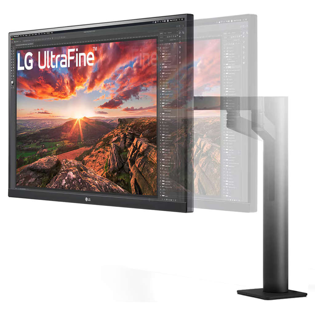 LG UHD 4K Ergo IPS Monitor With USB Type-C 27 Inch 27UN880