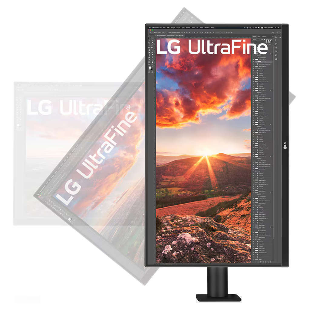 LG UHD 4K Ergo IPS Monitor With USB Type-C 27 Inch 27UN880