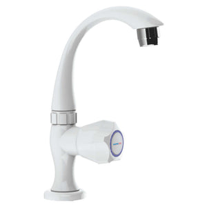 Watertec M Series Sink Tap Table Mounted Short Spout White MS-103016 