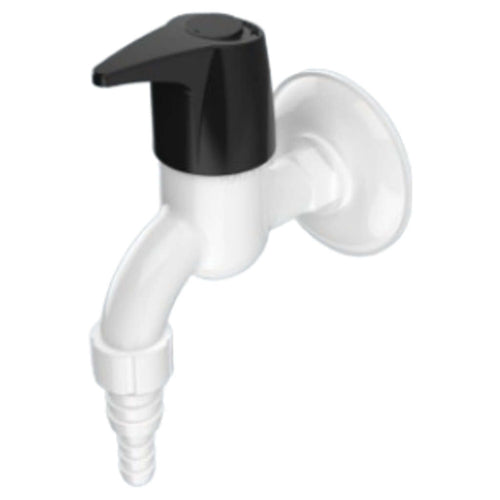 Watertec Flexo Razo Series Garden Tap Black White RZ-811015 