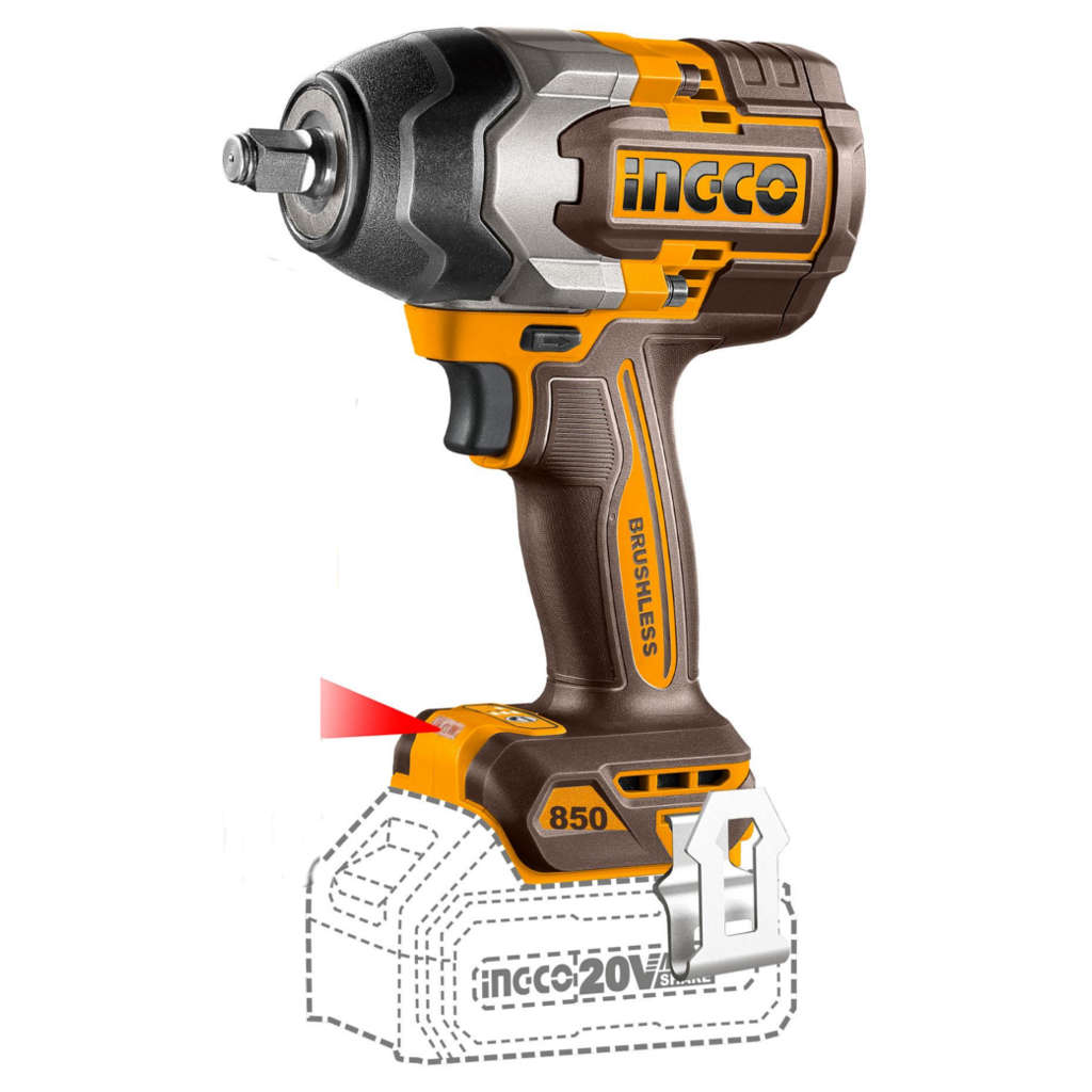 Ingco Cordless Impact Wrench 20 V CIWLI2085