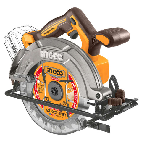 Ingco Cordless Circular Saw 20 V CSLI1652 