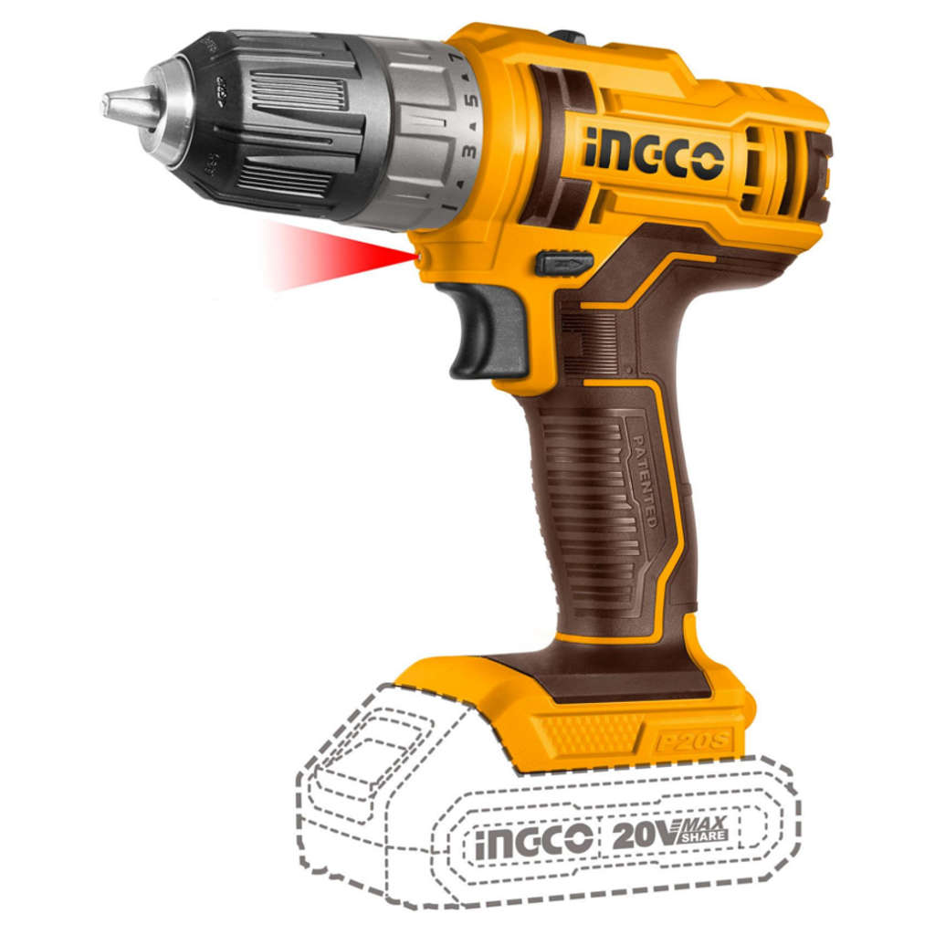 Ingco Cordless Drill 20 V CDLI200518