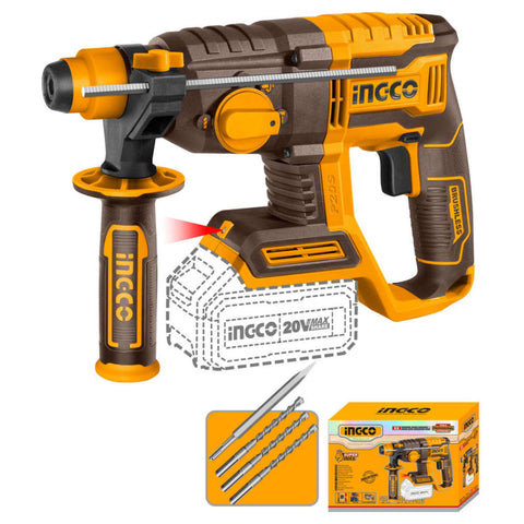 Ingco Cordless Rotary Hammer 20 V CRHLI20208 