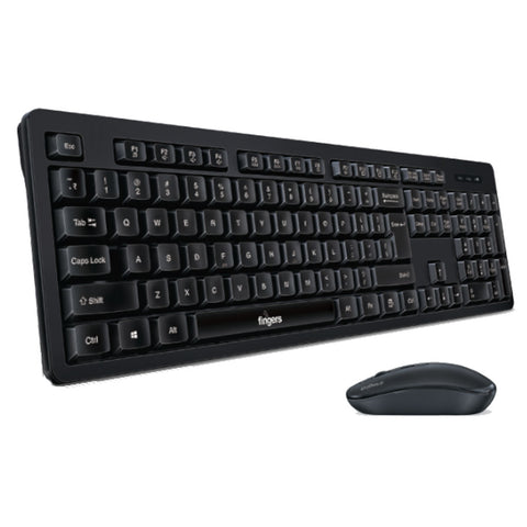 Fingers Stellar Combo Wireless Deskset (Keyboard + Mouse) 