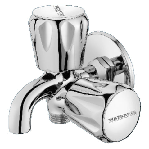 Watertec Retro FT Series Two Way Bib Tap With Flange RP5007 