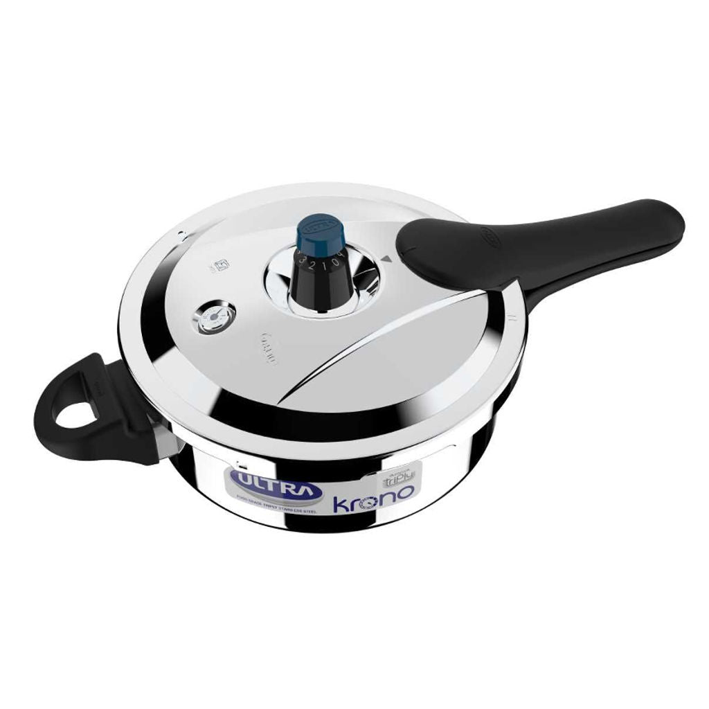 Elgi Ultra Triply Krono Whistle Counting Pressure Cooker 3.5 Litre