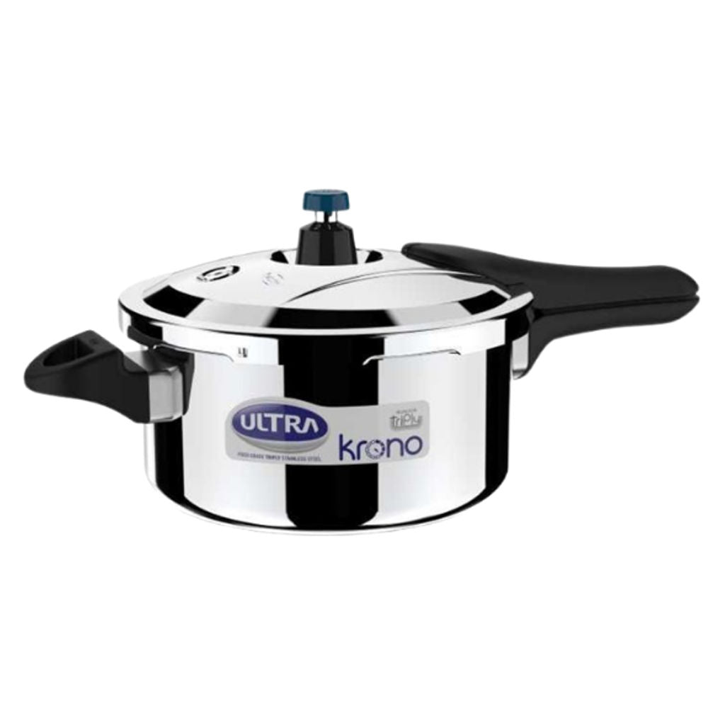 Elgi Ultra Triply Krono Whistle Counting Pressure Cooker 4.5 Litre 