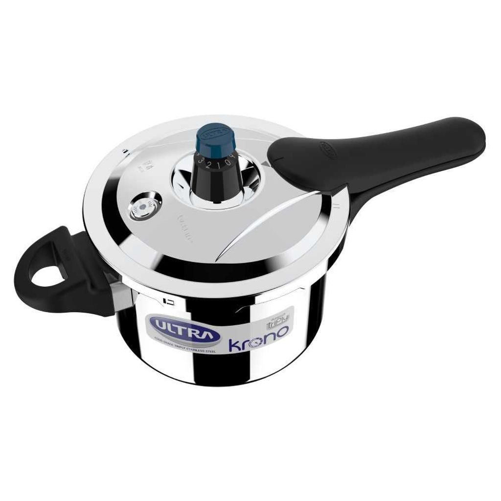 Elgi Ultra Triply Krono Whistle Counting Pressure Cooker 3 Litre