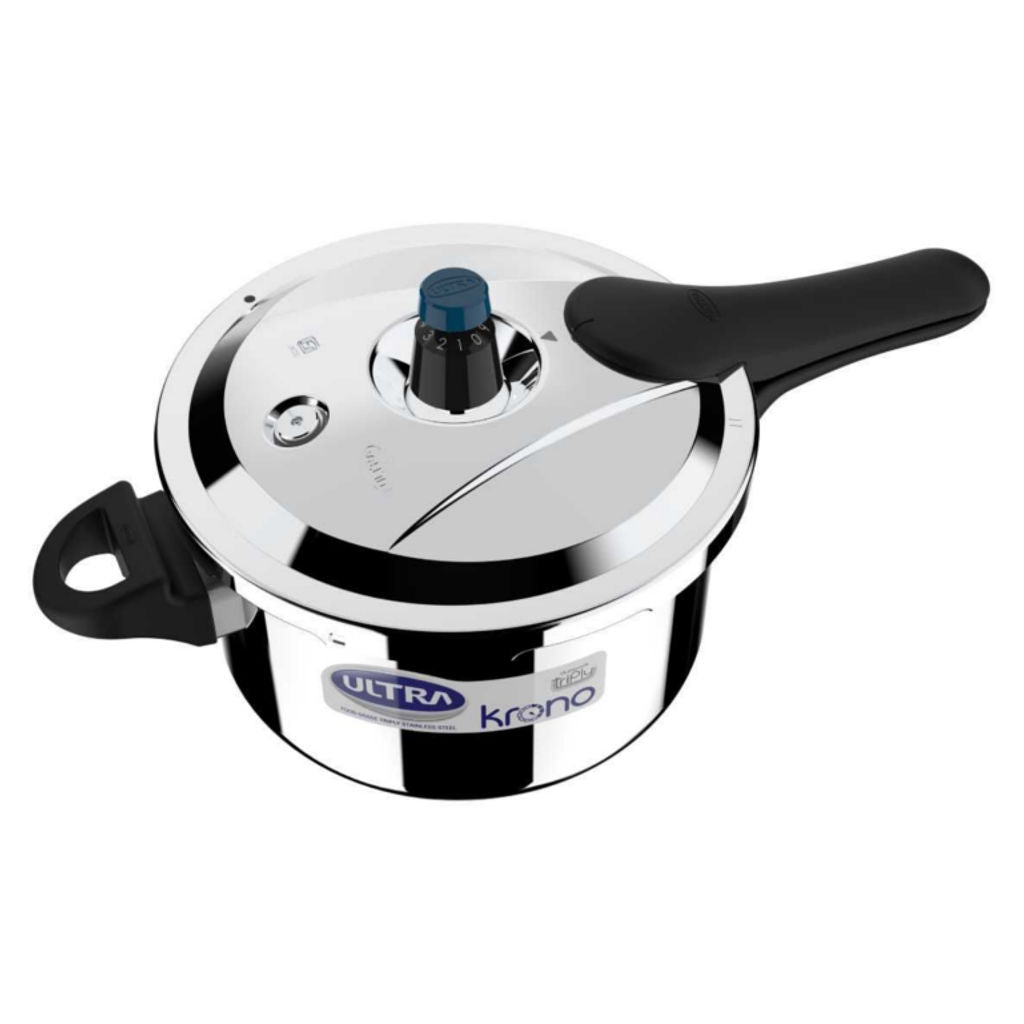 Elgi Ultra Triply Krono Whistle Counting Pressure Cooker 5.5 Litre