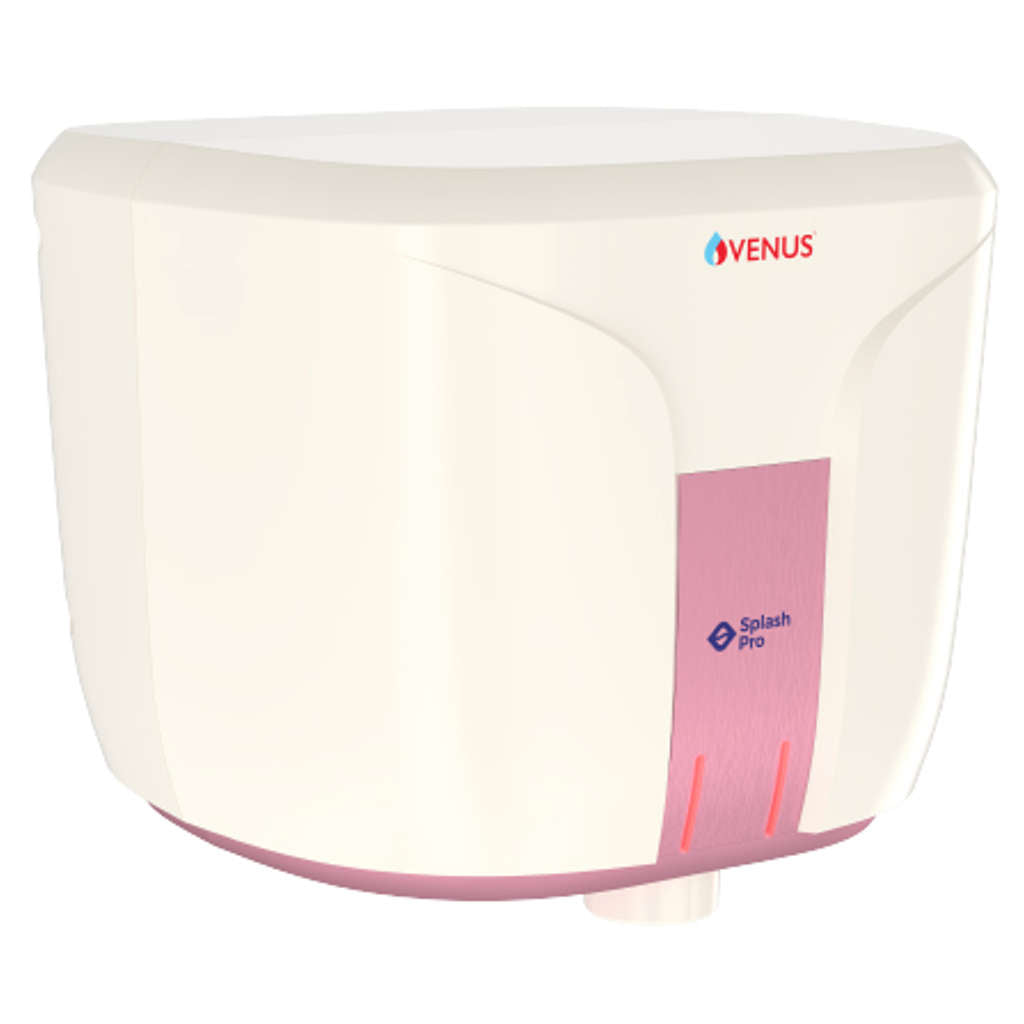 Venus Splash Pro Storage Water Heater 6 Litre Ivory Mystic Rose 6SB