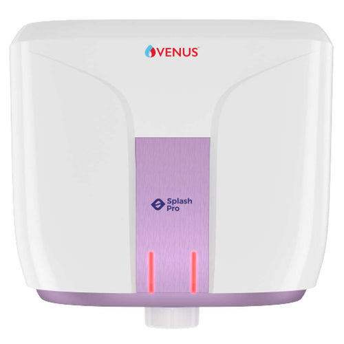 Venus Splash Pro Storage Water Heater 6 Litre White Purple Haze 6SB 