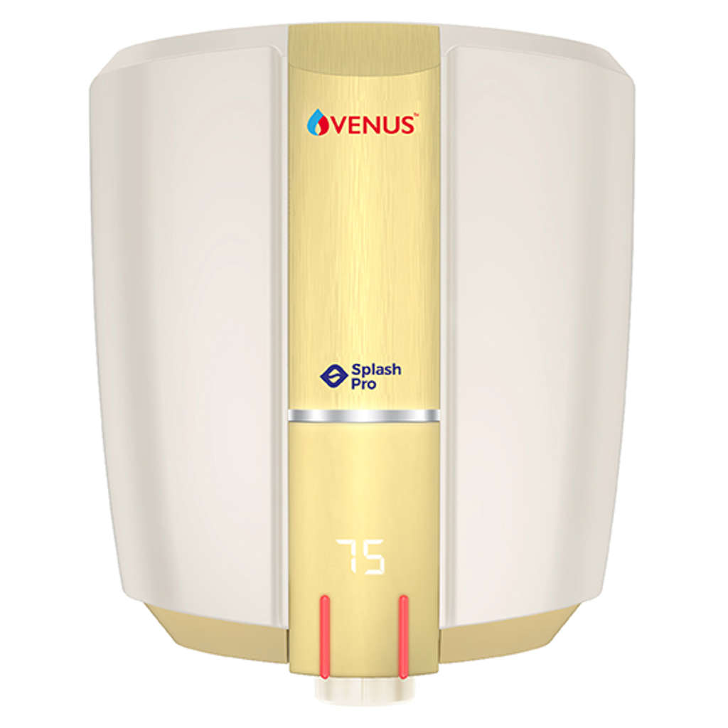 Venus Splash Pro Smart Storage Water Heater 10 Litre Ivory Tuscan Gold 10SX 