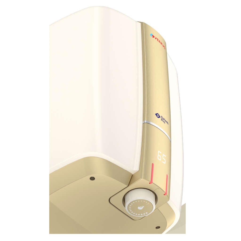 Venus Splash Pro Smart Storage Water Heater 15 Litre Ivory Tuscan Gold 15SX