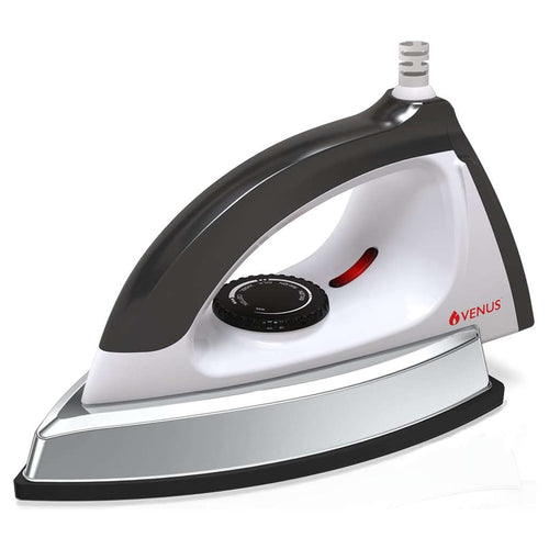 Venus Orega Heavy Weight Dry Iron Box 1000 W Ebony Black VHI01 