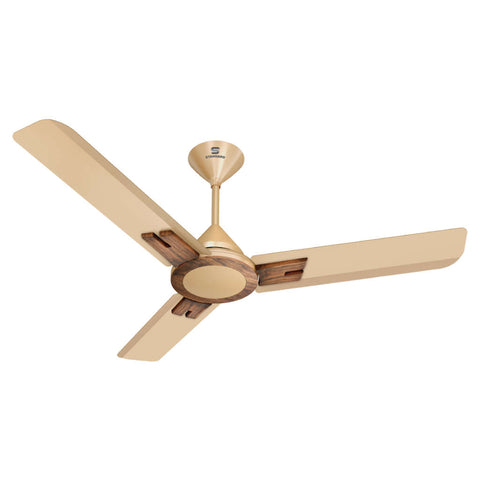 Standard Dasher Prime BLDC Ceiling Fan 1200mm Champagne Cherywood FSCDH5SCCW48 