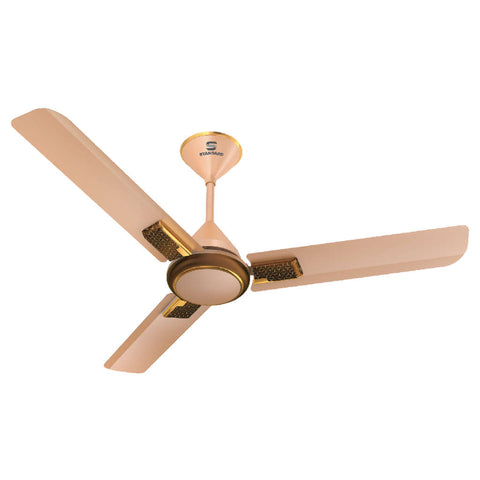 Standard Frorer Decor BLDC Ceiling Fan 1200mm Champagne Pearl Brown FSCRR5SCPB48 