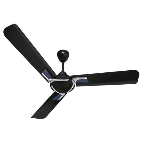 Standard Vertex ES Ceiling Fan 1200mm Metallic Black FSCVR1SMBK48 