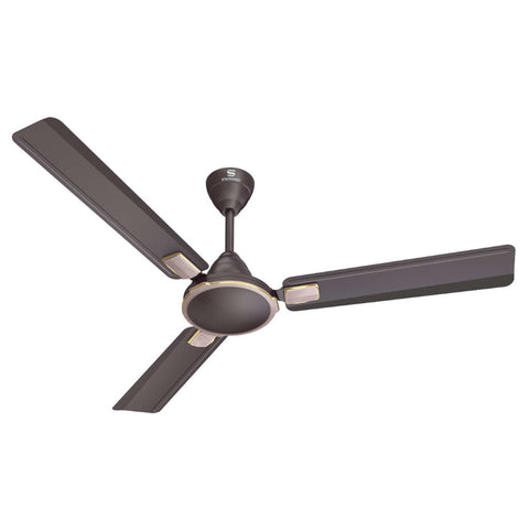 Standard Keya ES Ceiling Fan 1200mm Smoke Brown Quartz FSCKE1SSBQ48 