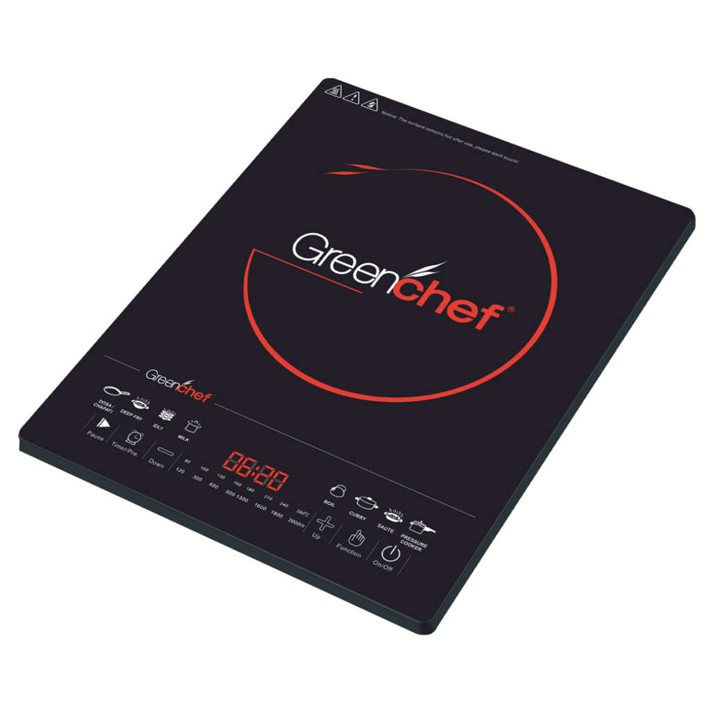 Greenchef Induction Cooktop 2000 W 20E12 