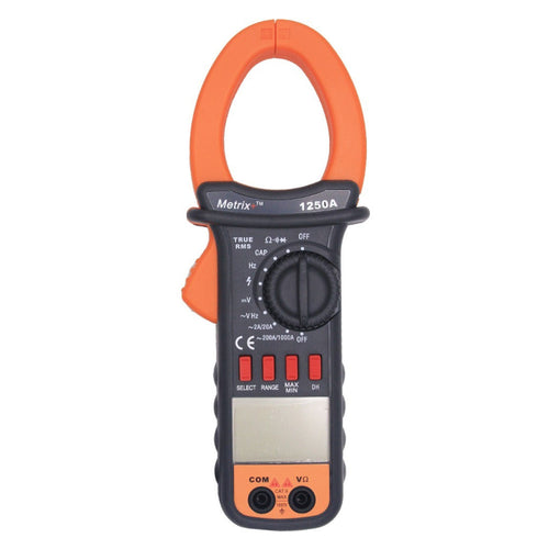 Metrix Plus Digital AC Clamp Meter 1250A 