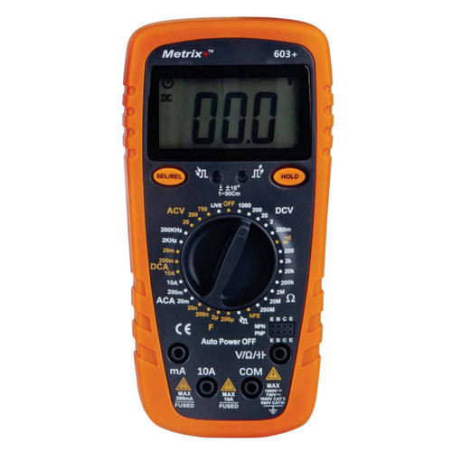 Metrix Plus Digital Multimeter 603+ 