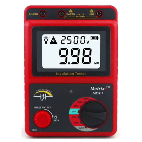 Metrix Plus Digital Insulation Tester DIT 918 