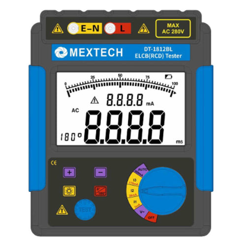 Mextech ELCB Tester DT1812BL 