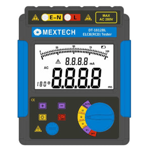 Mextech ELCB Tester DT1812BL 