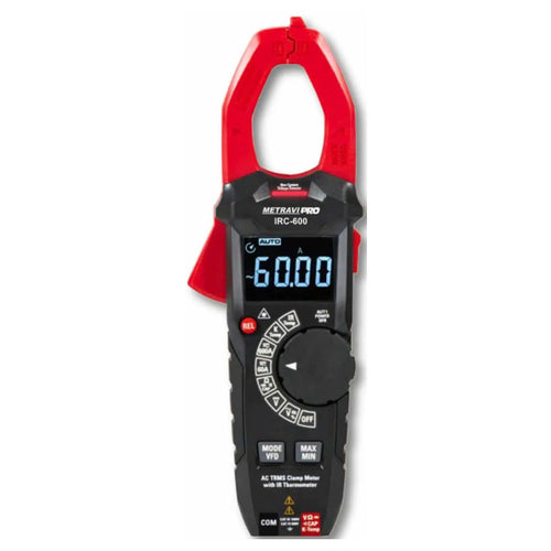 Metravi Digital TRMS AC Clamp Meter With IR Thermometer PRO IRC-600 