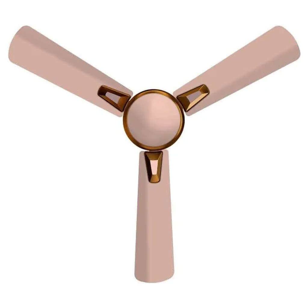 Havells Festiva Prime Decorative Ceiling Fan 1200 mm Rose Gold Cola Chrome