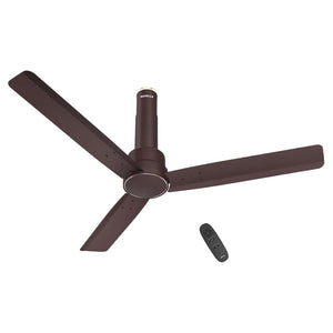 Havells Elio BLDC Ceiling Fan With Remote 900 mm Brown 