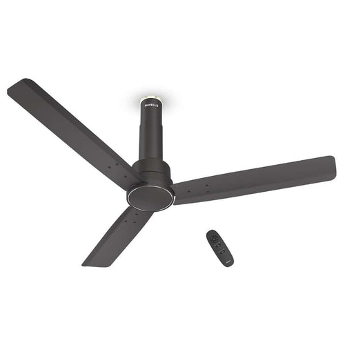 Havells Elio BLDC Ceiling Fan With Remote 1200 mm Smoke Brown 