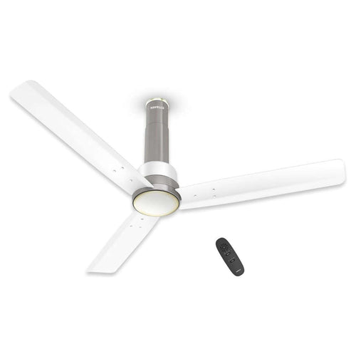 Havells Elio Prime BLDC Ceiling Fan With Remote 1200 mm Mist Pearl White 