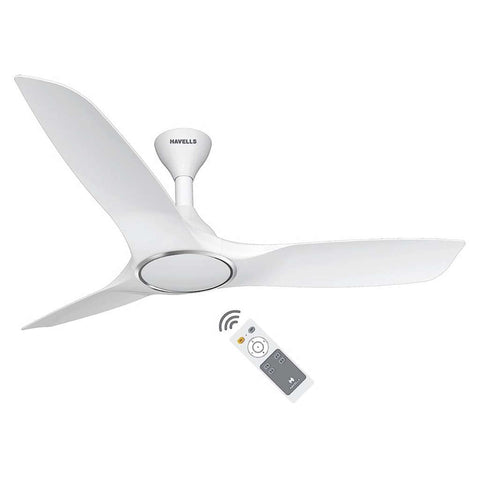 Havells Stealth Air BLDC Ceiling Fan With Remote 1200 mm Pearl White 