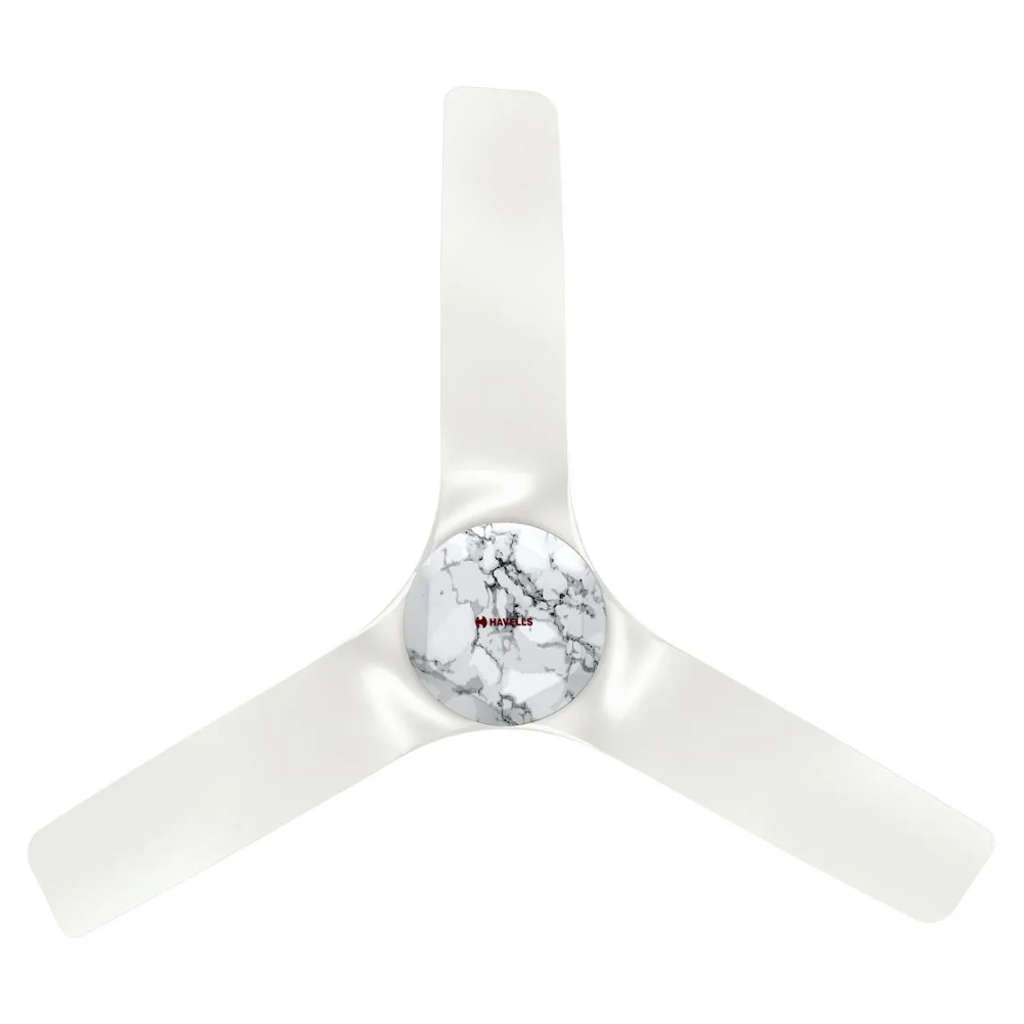 Havells Stealth Prime ES Ceiling Fan 1200 mm Marble Pearl White