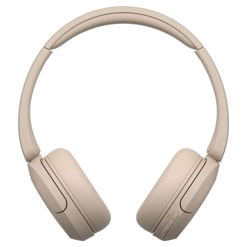 Sony Wireless Bluetooth On Ear Headphones Beige WH-CH520