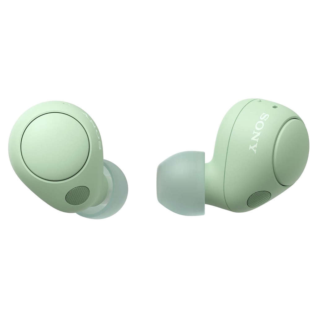 Sony Wireless Noise Cancellation Earbuds Sage Green WF-C700N