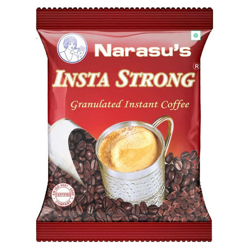 Narasus Insta Strong Granulated Instant Coffee Sachet Rs.3 (Pack Of 144) 