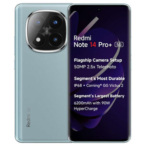 Redmi Note 14 Pro+ Smartphone 8GB RAM 128GB Storage Spectre Blue 