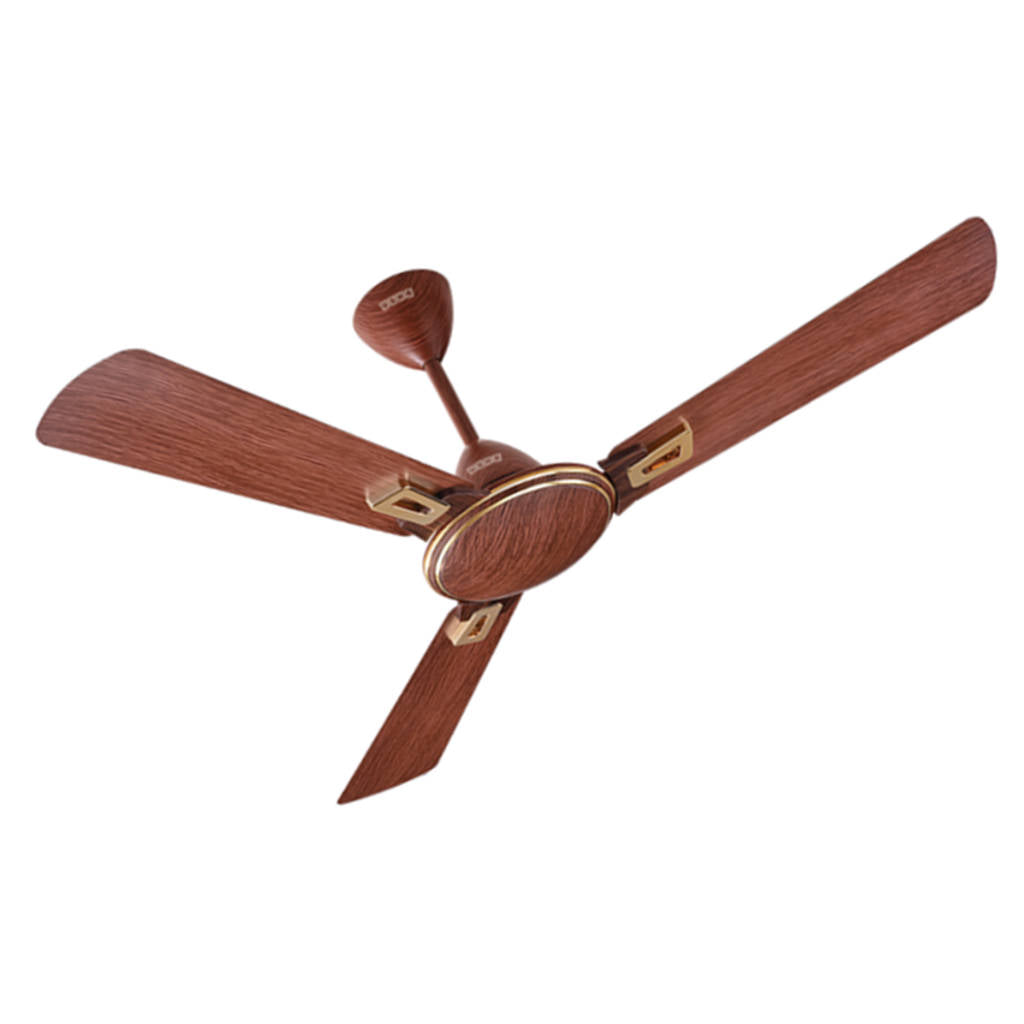 Usha Striker Galaxy Ceiling Fan 1200 mm Wooden With Gold Trims