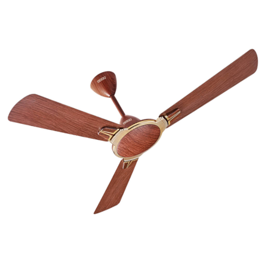 Usha Striker Platinum Ceiling Fan 1200 mm Wooden With Gold Trims