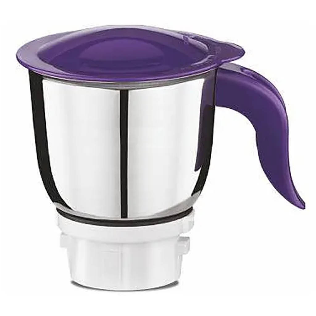 Preethi Crown Pro Mixer Grinder 3 Jar 600W White Purple MG-254