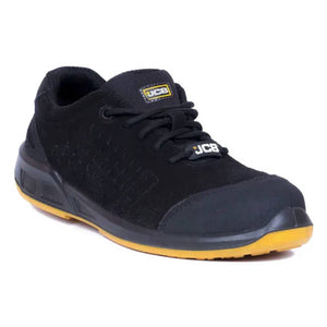 JCB Vent Double Density Safety Shoe Size 11 Black 