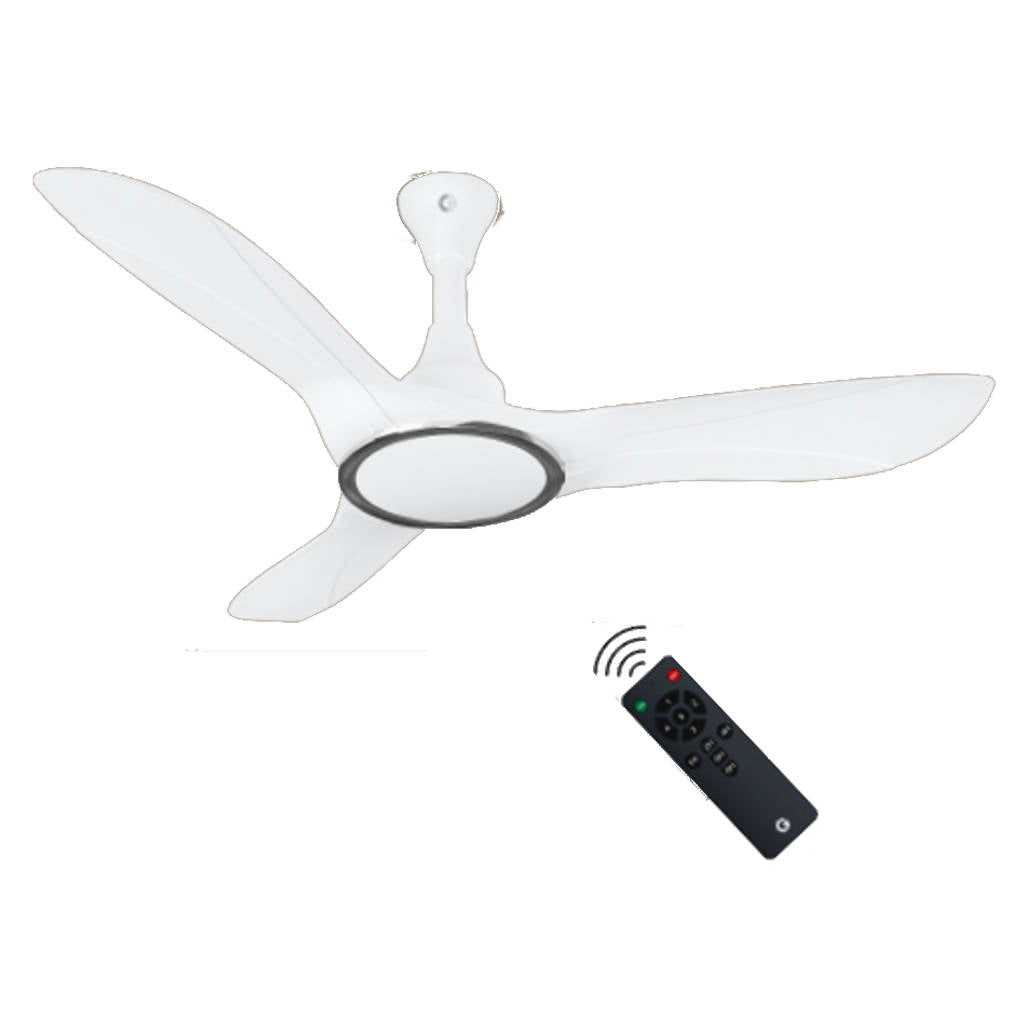 CG Caliver BLDC Ceiling Fan With Remote 1200 mm White-Chrome 