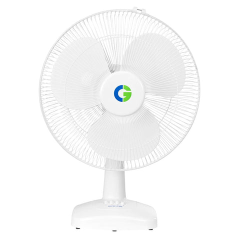 CG TPW Aircon Table Fan 400 mm White 