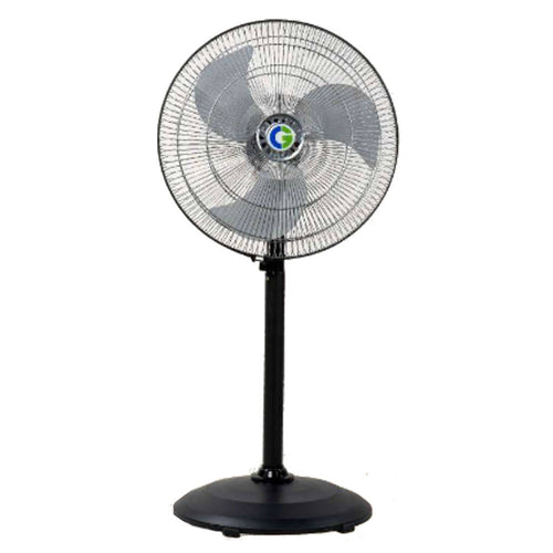 CG TPW Champ Air Pedestal Fan 450 mm Black Chrome 