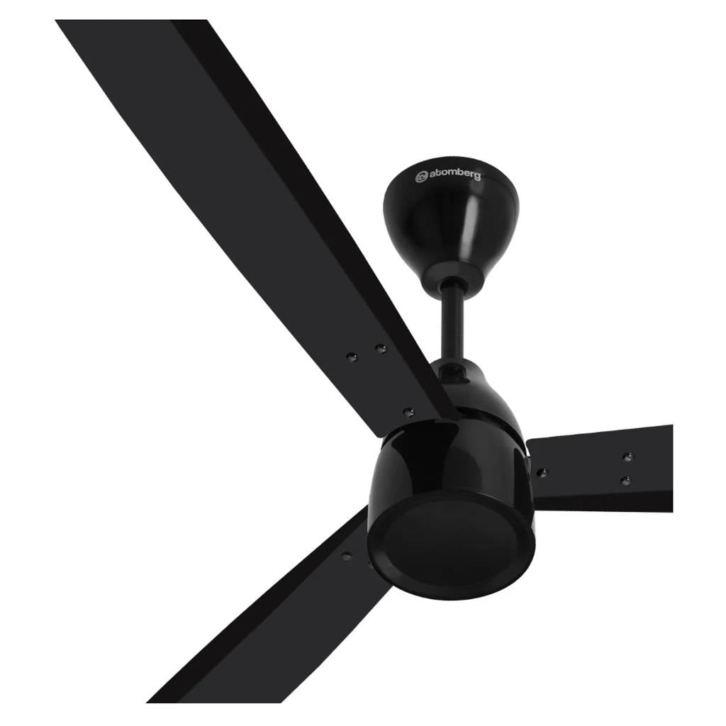 Atomberg Renesa Prime Ceiling Fan With Remote 1200 mm Gloss Black