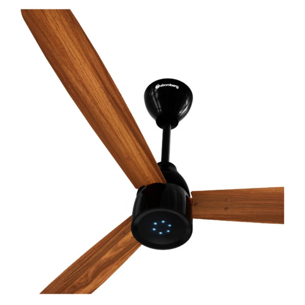 Atomberg Renesa Prime Ceiling Fan With Remote 1200 mm Honey Maplewood