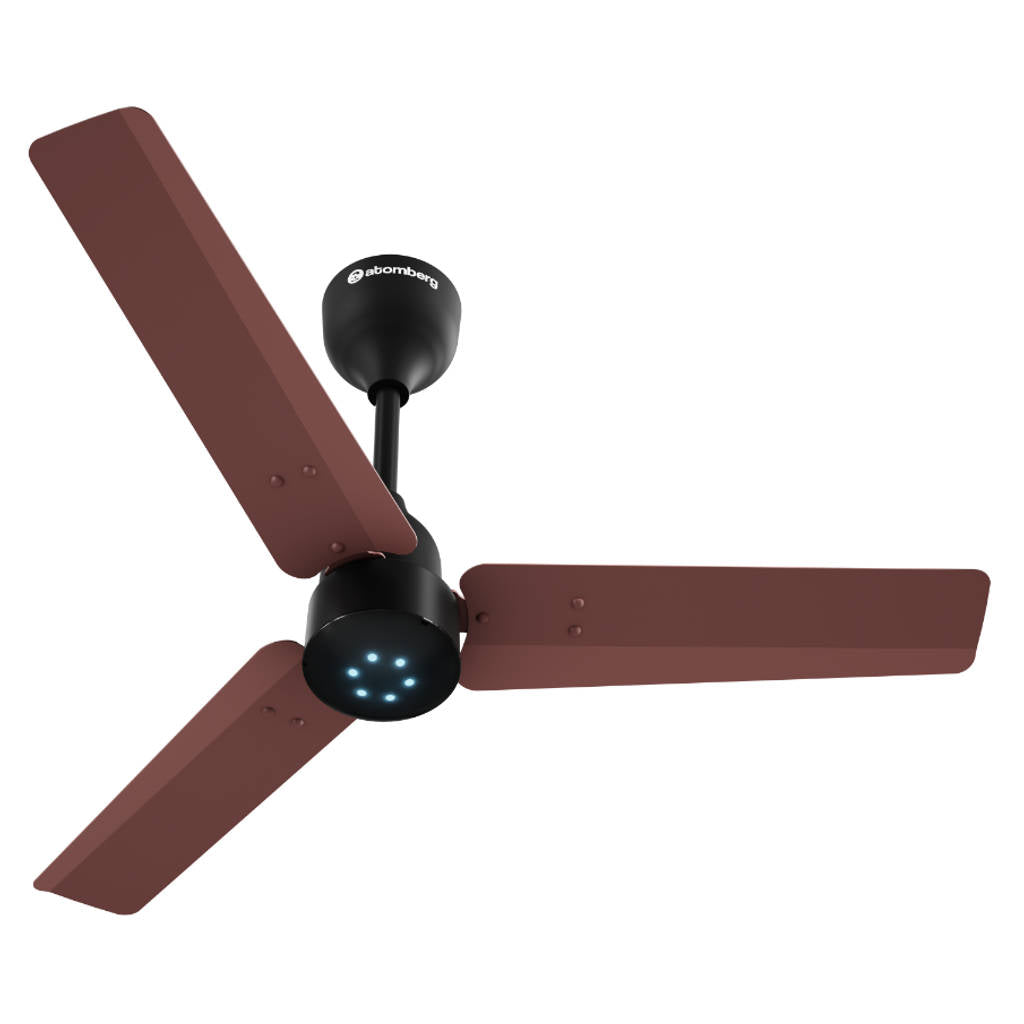 Atomberg Renesa Ceiling Fan 900 mm Matte Brown & Black 